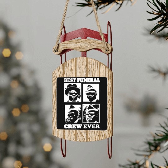 Coffin Dance Meme Sled Ornaments