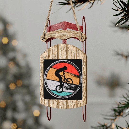 BMX Bike Tricks Bicycle Riders Design Cycling BMX Sled Ornaments