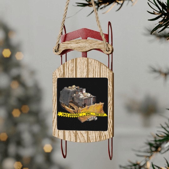 Killdozer Sled Ornaments
