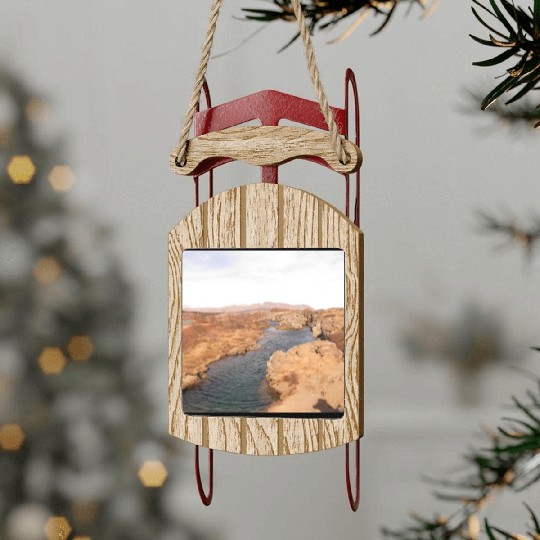 Autumn Sled Ornaments