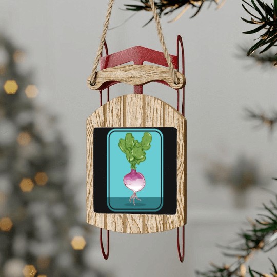 Turnip Sled Ornaments