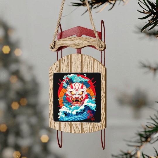 Fearless Sled Ornaments