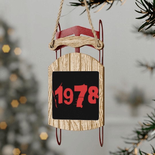 1978 Sled Ornaments