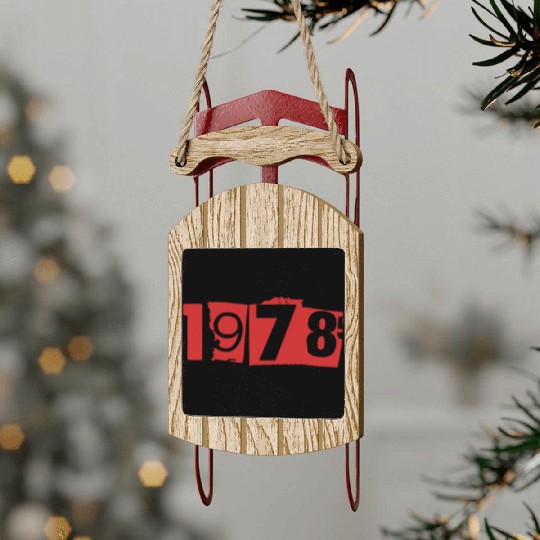 1978 Sled Ornaments