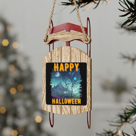 firefly ideas 2 Sled Ornaments