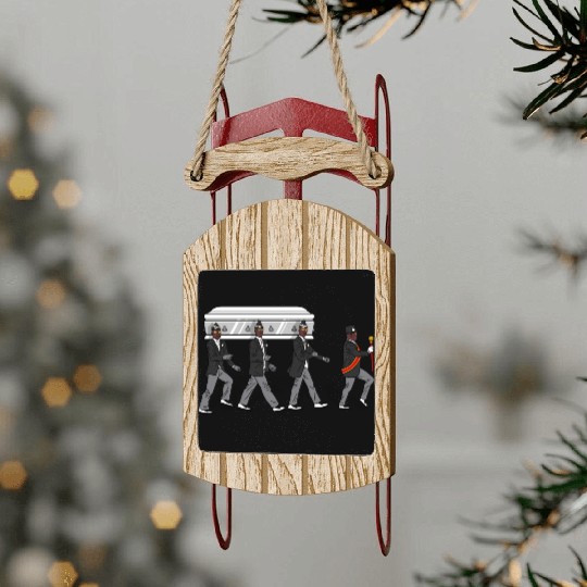 Coffin Dance Sled Ornaments