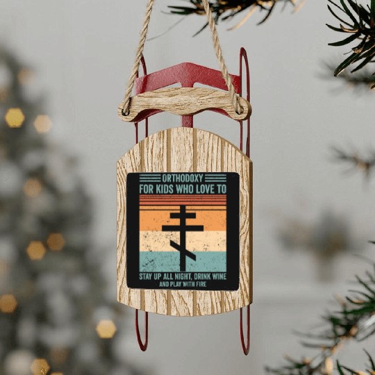 Orthodoxy Orthodox Sled Ornaments