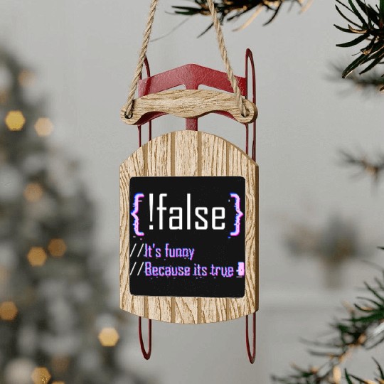 Programming Code Computer Science Web Sled Ornaments