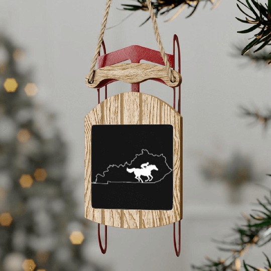 Kentucky Horse Racing Derby May 2Nd 2020 Sled Ornaments