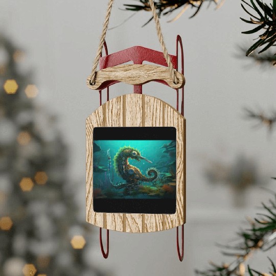 Mechanical Jellyfish Sled Ornaments