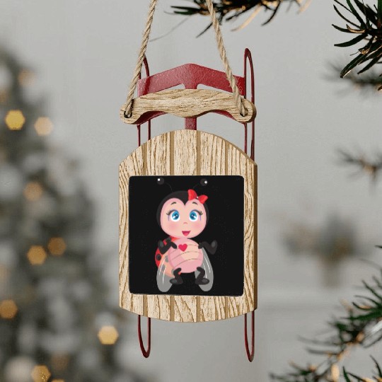 Lucky Ladybug® Sled Ornaments