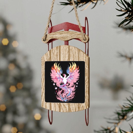 Trans Phoenix 2 Sled Ornaments