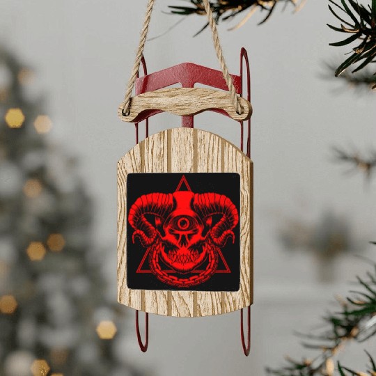 Cyclops Sled Ornaments
