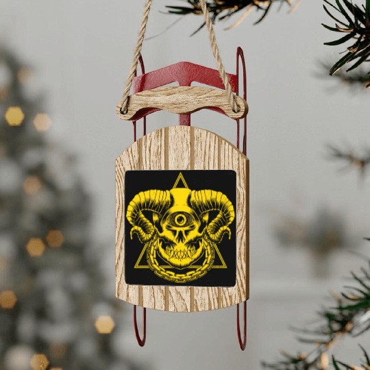 Cyclops Sled Ornaments