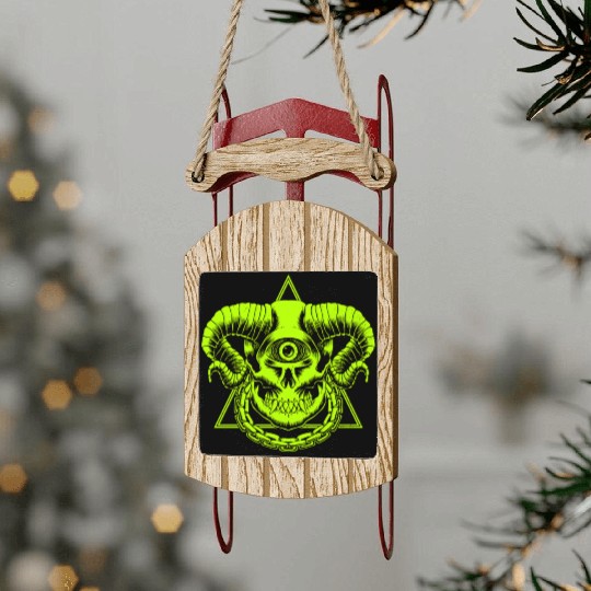 Cyclops Sled Ornaments