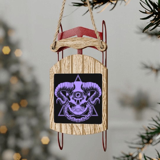 Cyclops Sled Ornaments