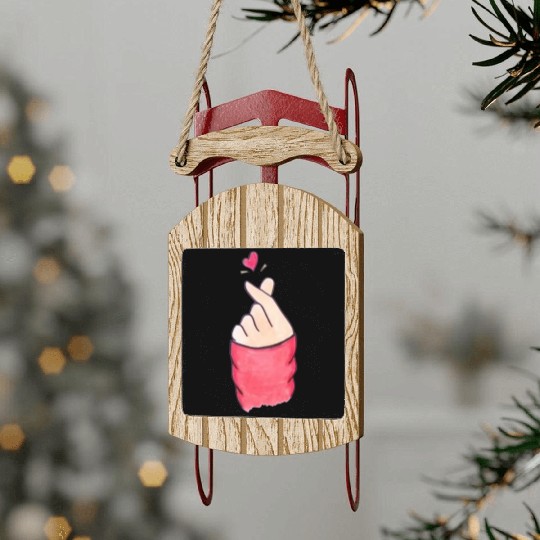 Korean women's clothing Sled Ornaments