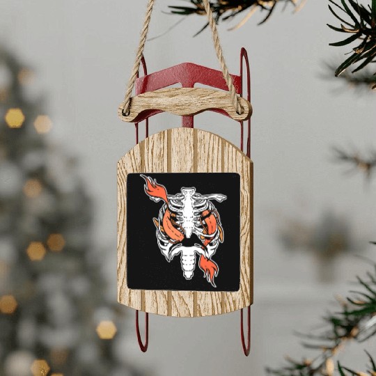 Koi Fish Ribs Aquarist Gift Sled Ornaments