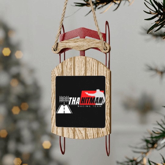 Tha Hitman Racing Team Sled Ornaments