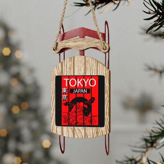 Tokyo Anime Japanese Asian Sled Ornaments
