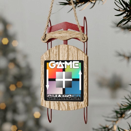 Game Changer Sled Ornaments