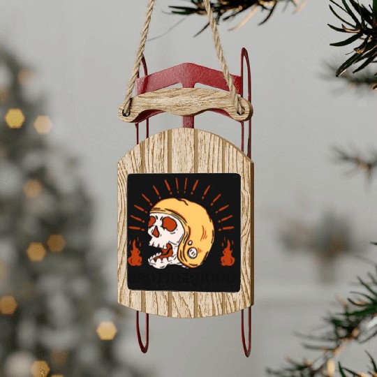 BROTHERHOOD Sled Ornaments