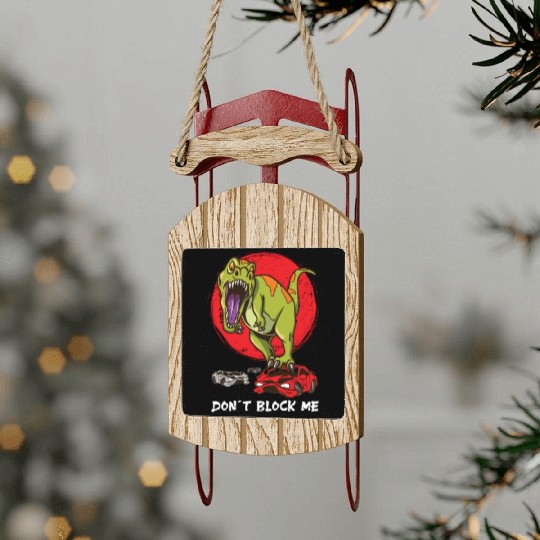 Demo Derby Demolition Derby Demolition Derby Lover Sled Ornaments