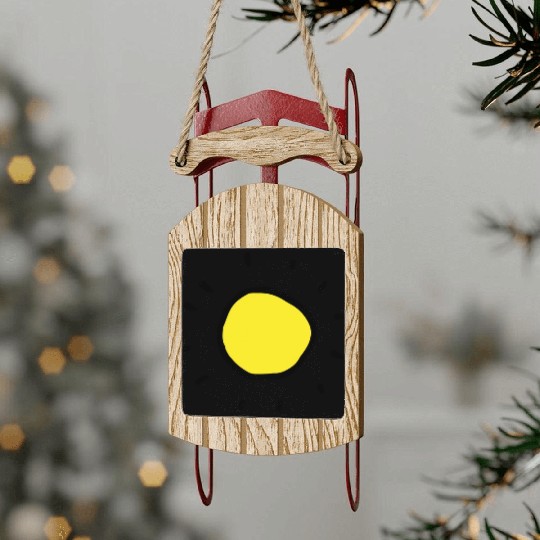 Sun Sled Ornaments