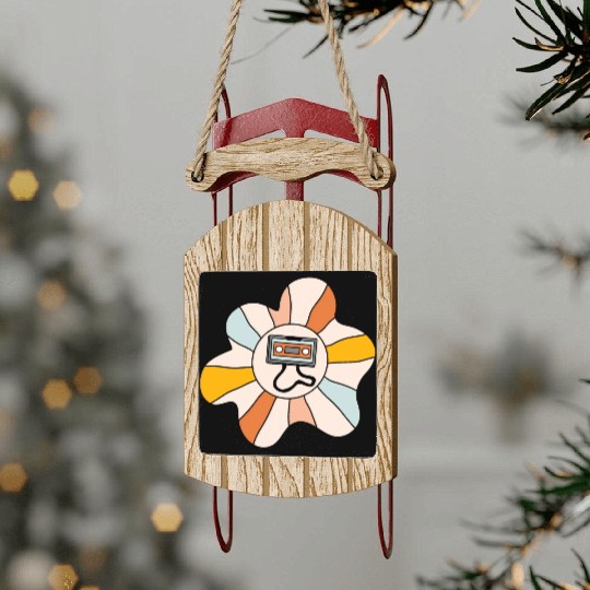 Nostalgia Tape Sled Ornaments