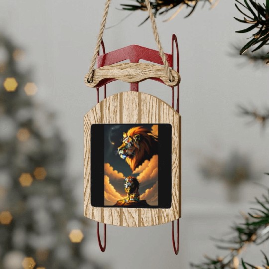 the lion king Sled Ornaments