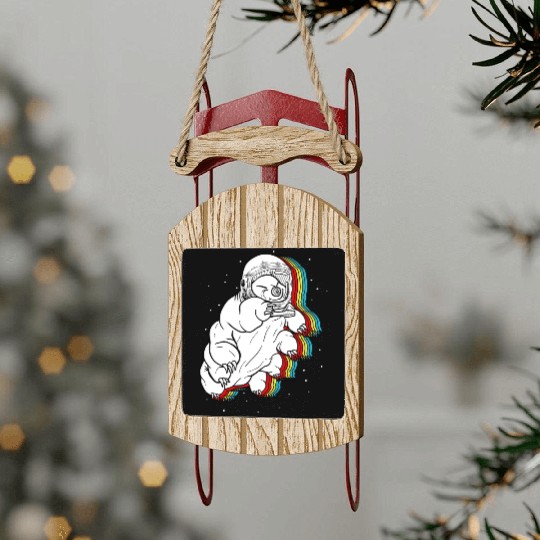 Tardigrade Sled Ornaments, Tardigrade In Space