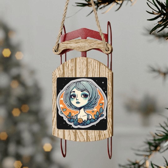 New Life Unisex Sled Ornaments