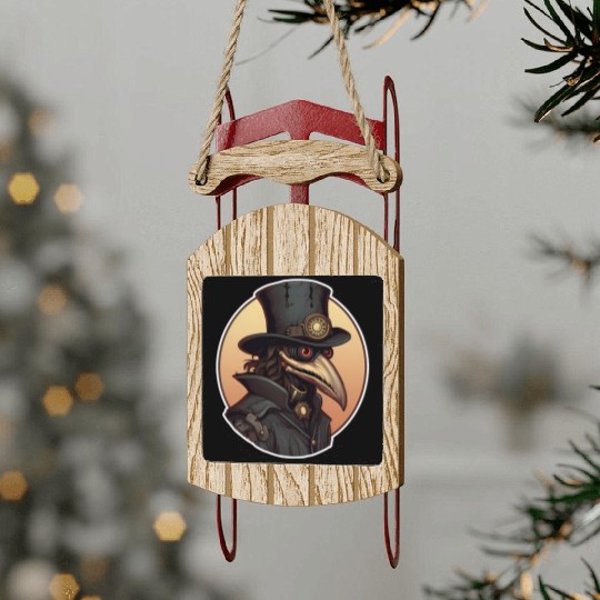 Pestdoktor Doctor Doctor Sled Ornaments
