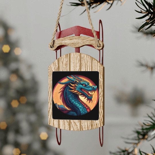 traditional Chinese dragon Sled Ornaments
