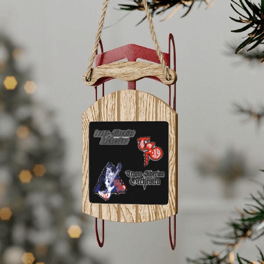 Trans Siberian Orchestra Sled Ornaments