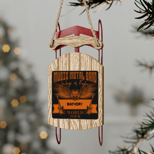 wings of eagles world tour BATHORY Sled Ornaments