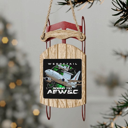E-7 Wedgetail wea Royal Australian Air Forc Sled Ornaments