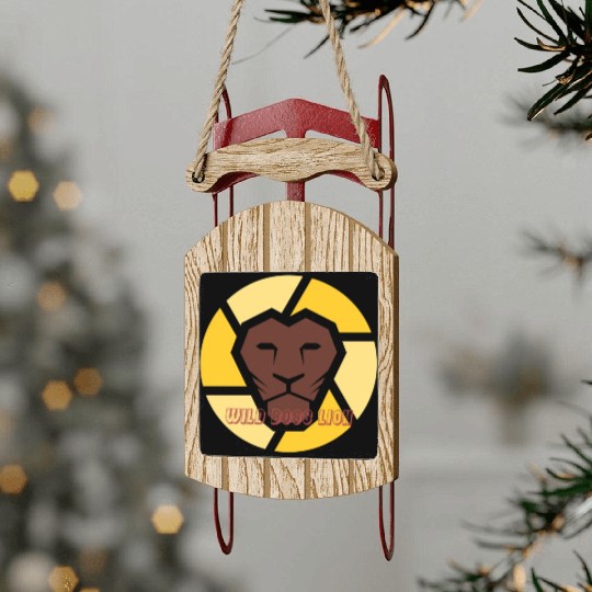 wild boss lion Sled Ornaments