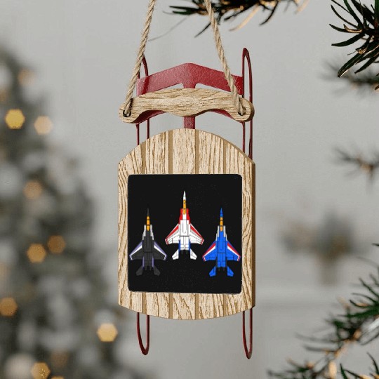 transformer Sled Ornaments