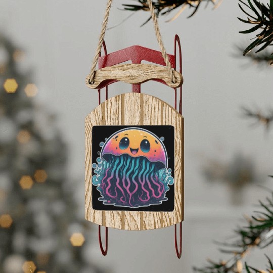 JellyFish Sled Ornaments