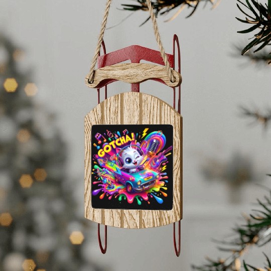 Galactic Vibes: Plosion of Splashes - GoTcha! Sled Ornaments