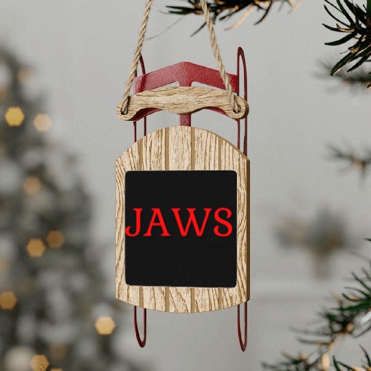 Jaws Classic Sled Ornaments