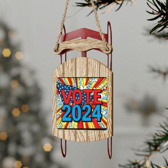 Vote 2024 Election Sled Ornaments 0003