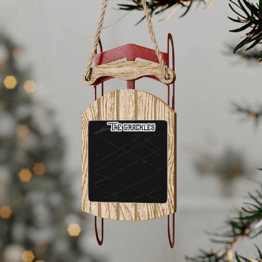 The Grackles : Austin, Texas Sled Ornaments