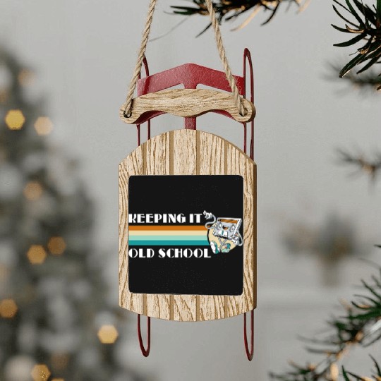 Music Cassette Legend 90s Legendary Hits Sled Ornaments