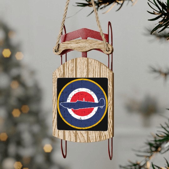Supermarine Spitfire: Icon of the Skies Sled Ornaments