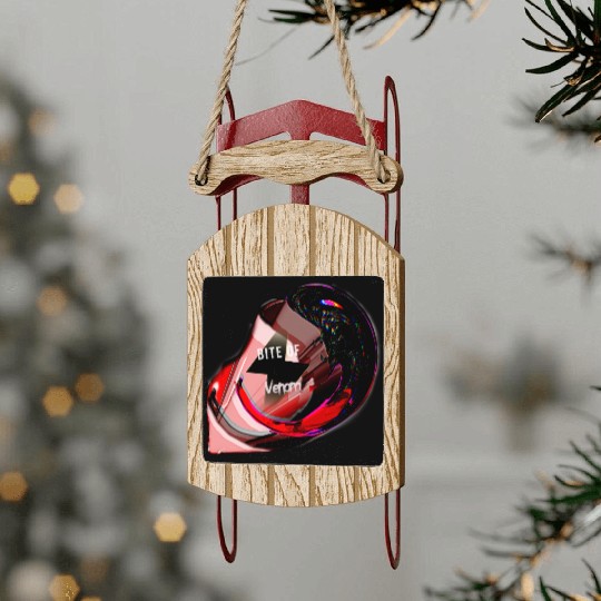 Bite of venom by Astronaut Sled Ornaments