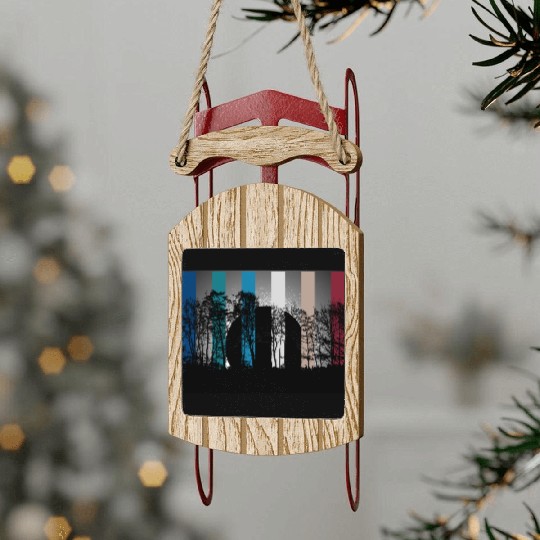 eclipse design Sled Ornaments