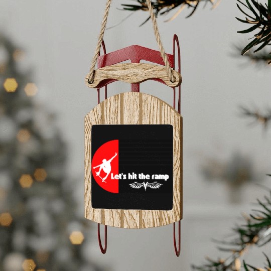 Streetwear Collection "Let’s Hit the Ramp" | Skate Sled Ornaments