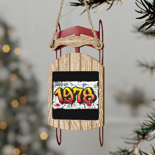 Retro Classic 1978 Graffiti – 47 Years of Sled Ornaments